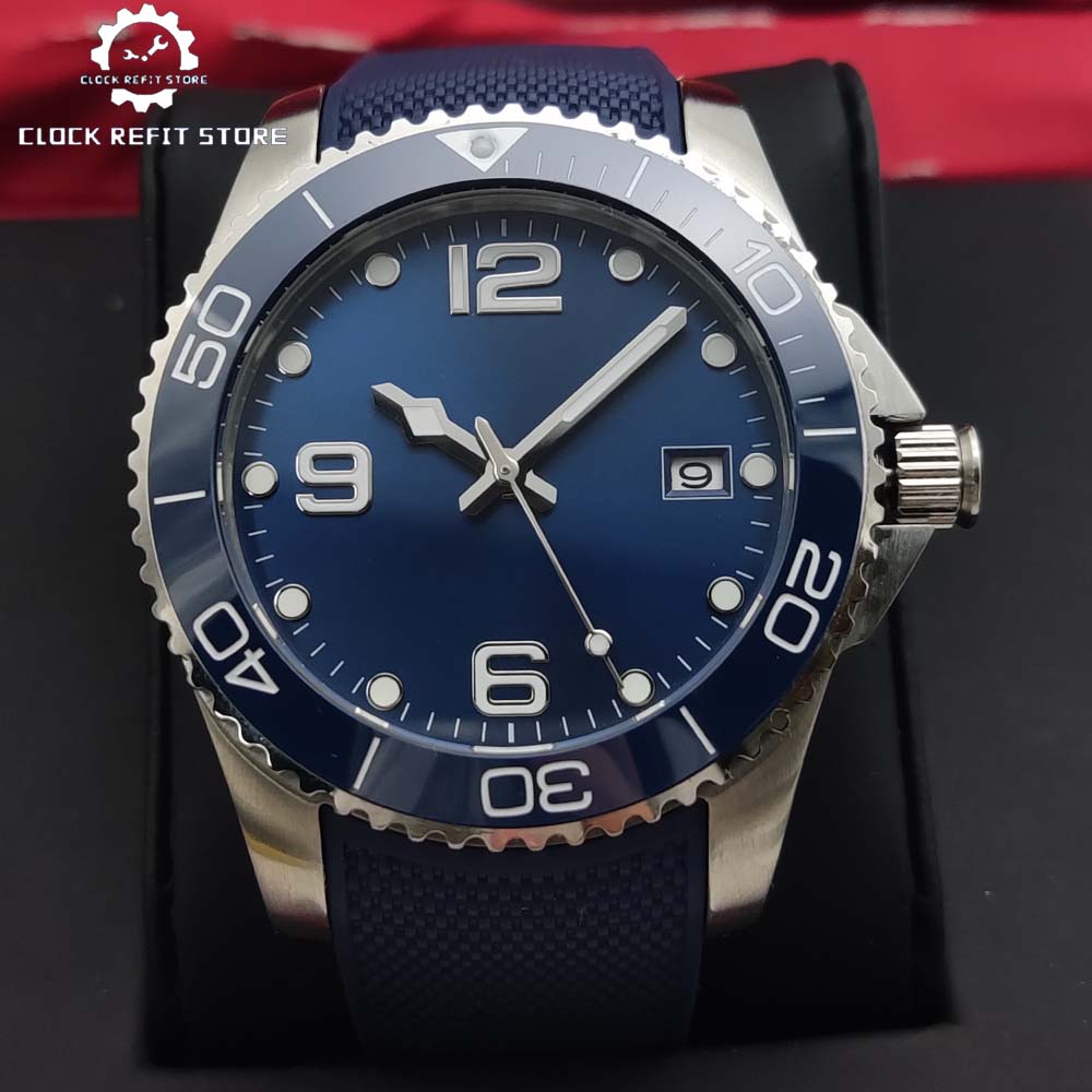 Luxury Watch Omega - Novo relógio mecânico automático azul masculino