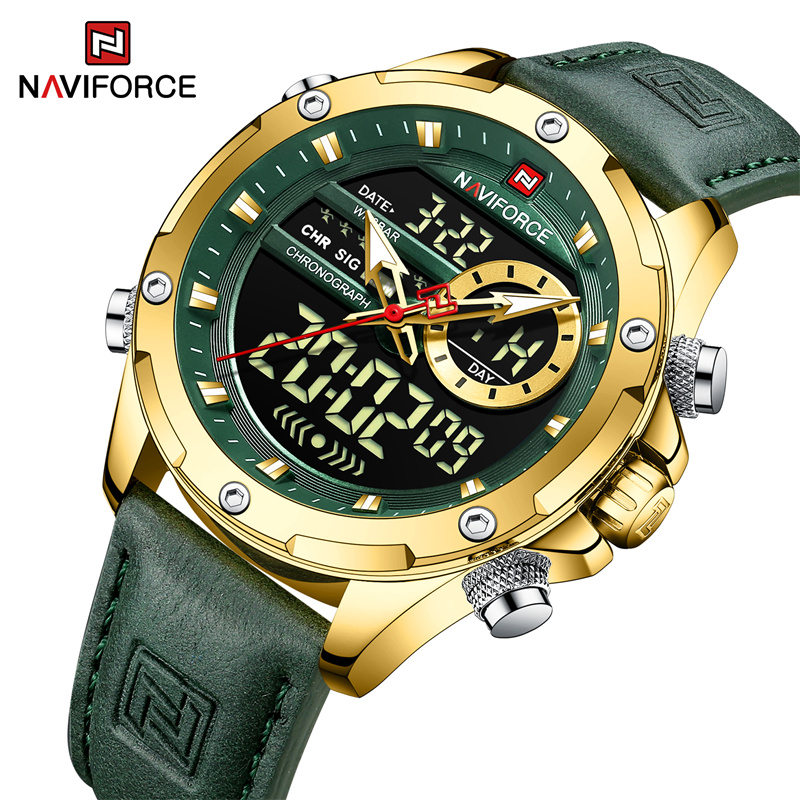 Luxury Watch Maker - Naviforce relógios de pulso dos homens