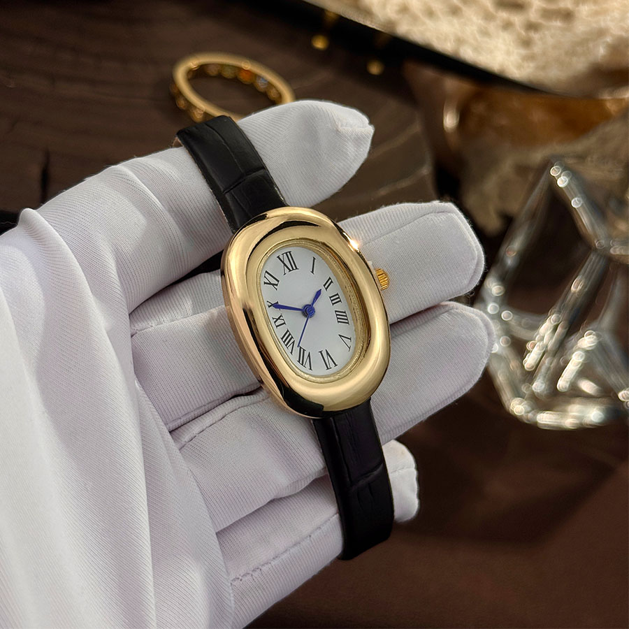 Luxury Watch Gold - Feminino novo oval banheira em forma