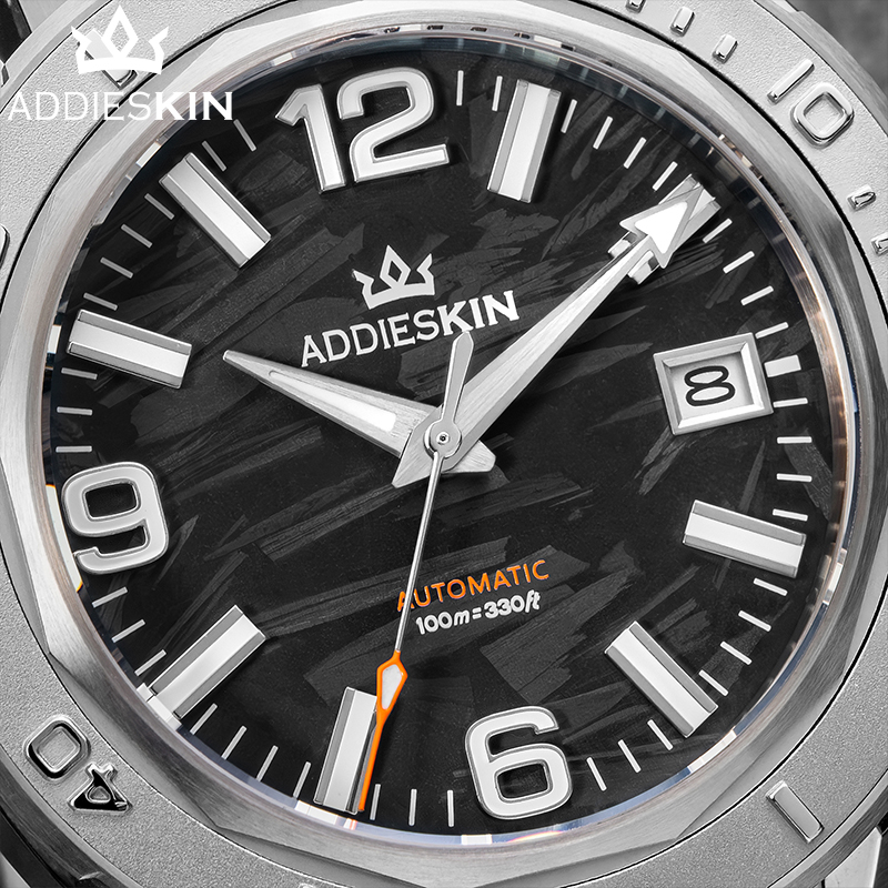 Luxury Watch Second Hand - Relógio Mecânico Masculino AddiesKin Miyota9015 Automático