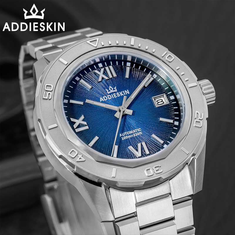 Luxury Watch All Black - Relógio de Mergulho Masculino AddiesKin K002