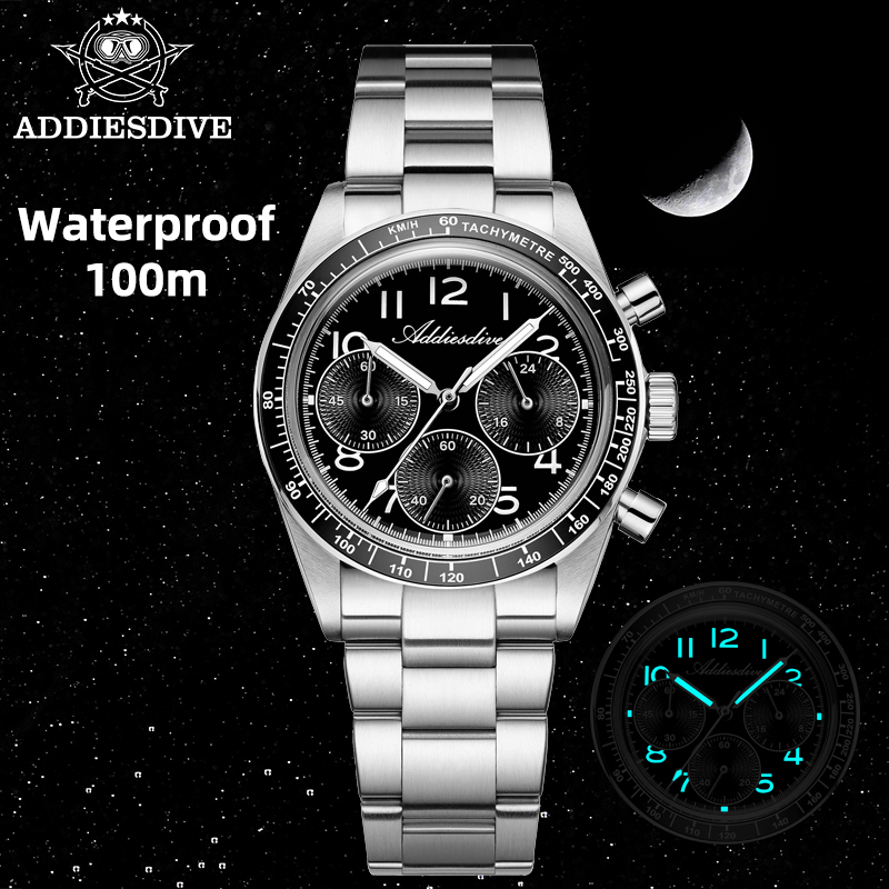 Luxury Watch Second Hand - Relógios Masculinos ADDIESDIVE 2026, Relógio de