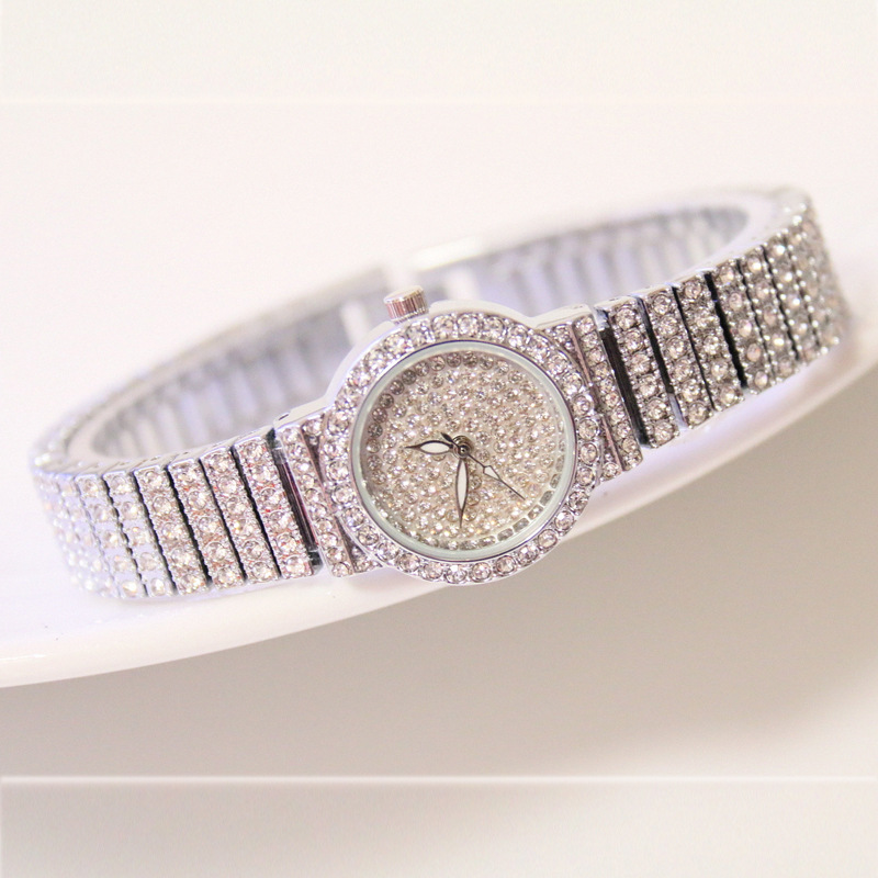 BS-Relógios De Pulso De Diaman - Luxury Watch Girl avaliação e preço