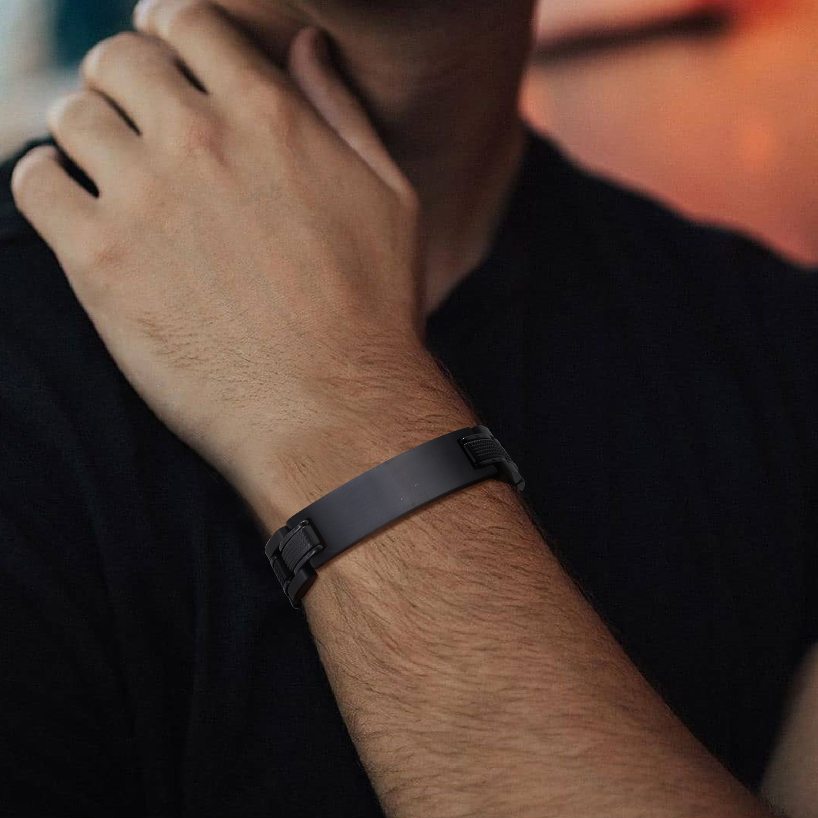 Vnox pulseira de relógio de lu - Luxury Watch All Black avaliação e preço