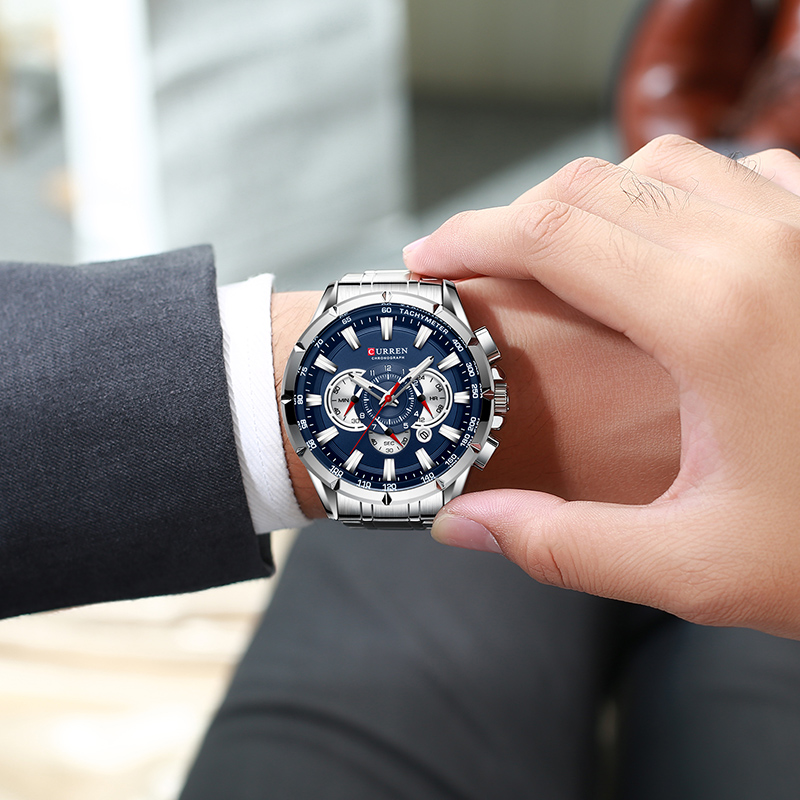 Curren relógio de pulso mascul - Luxury Watch Maker avaliação e preço