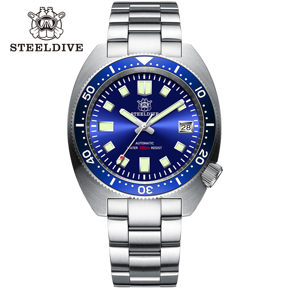 Steeldive 42mm fino abalone sd - Diver Watch 300M avaliação e preço