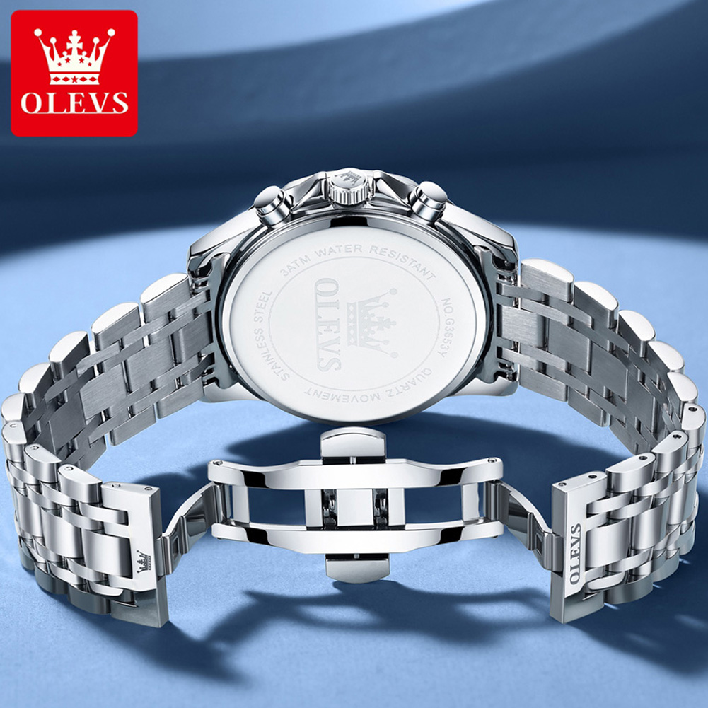 Relógio Masculino OLEVS 3653 c - Luxury Watch Maker avaliação e preço