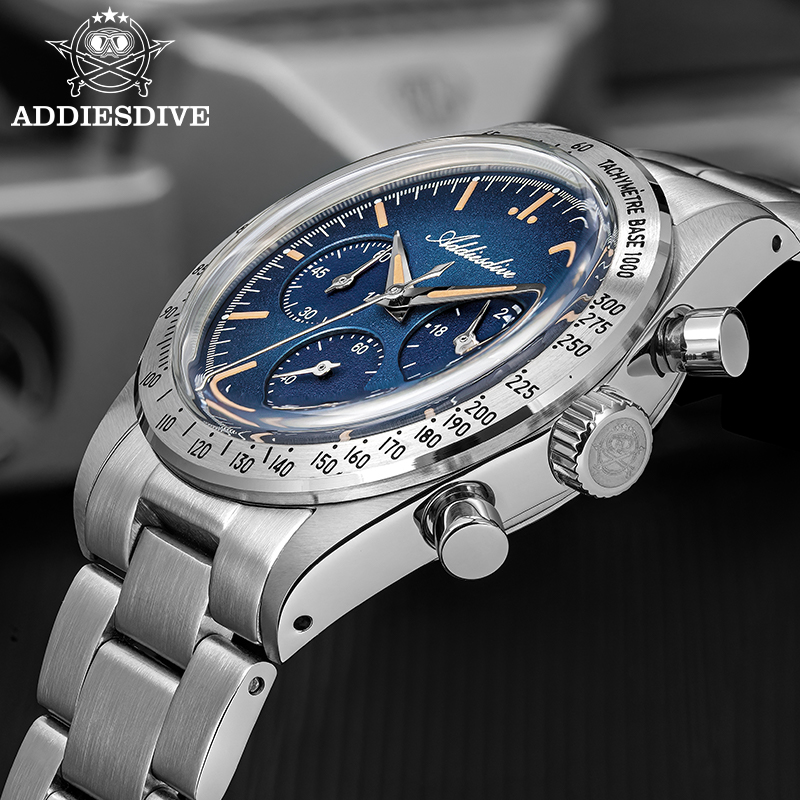 ADDIESDIVE Novos Relógios Masc - Luxury Watch Second Hand avaliação e preço