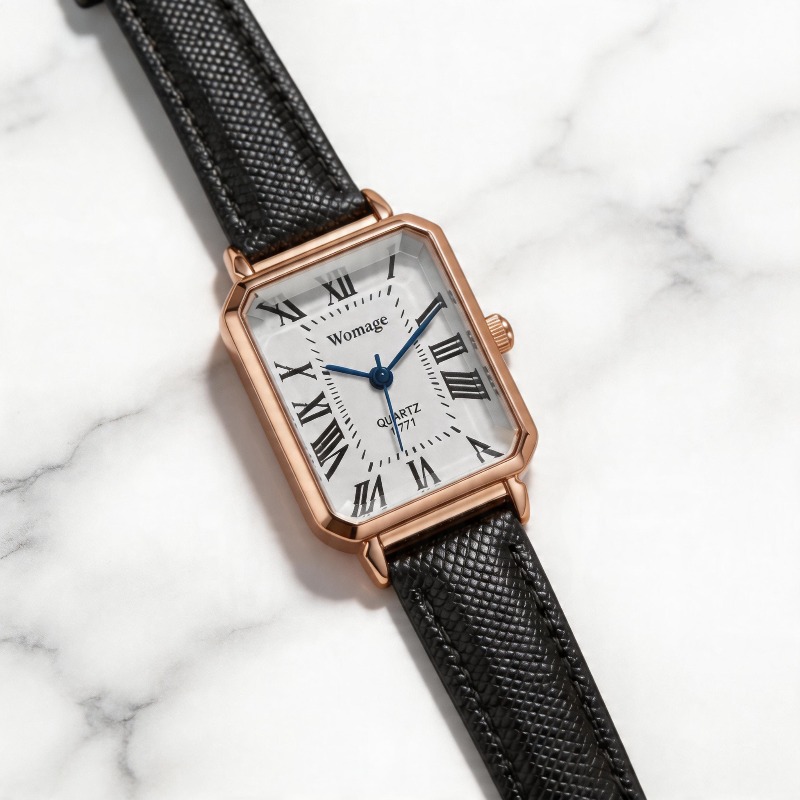 Relógios de Quartzo Retangular - Luxury Watch Girl avaliação e preço