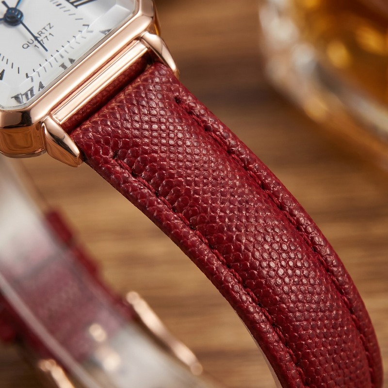 Relógios de Quartzo Retangular - Luxury Watch Girl avaliação e preço