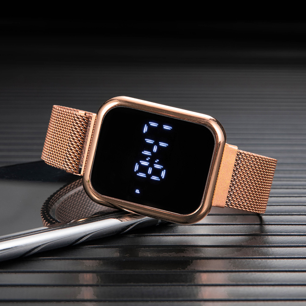 Moda retângulo relógios digita - Luxury Watch Uk avaliação e preço