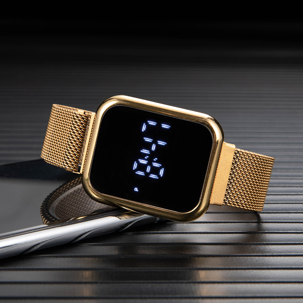 Moda retângulo relógios digita - Luxury Watch Uk avaliação e preço