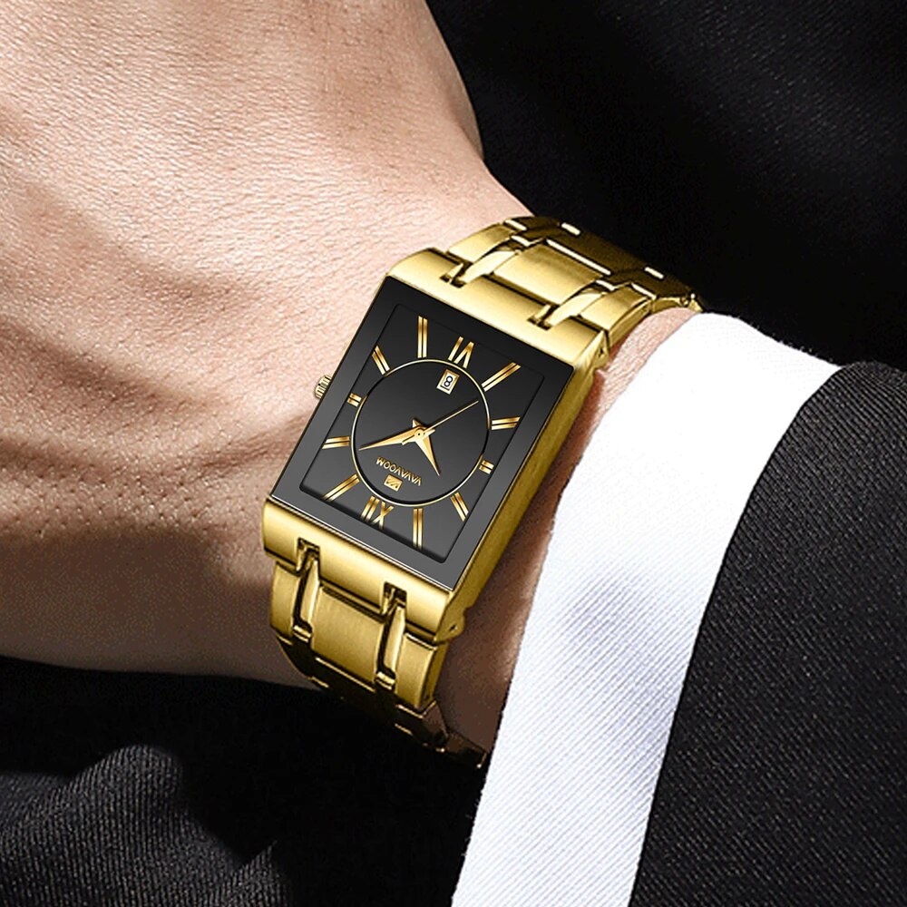Relógio de negócios masculino  - Luxury Watch All Black avaliação e preço