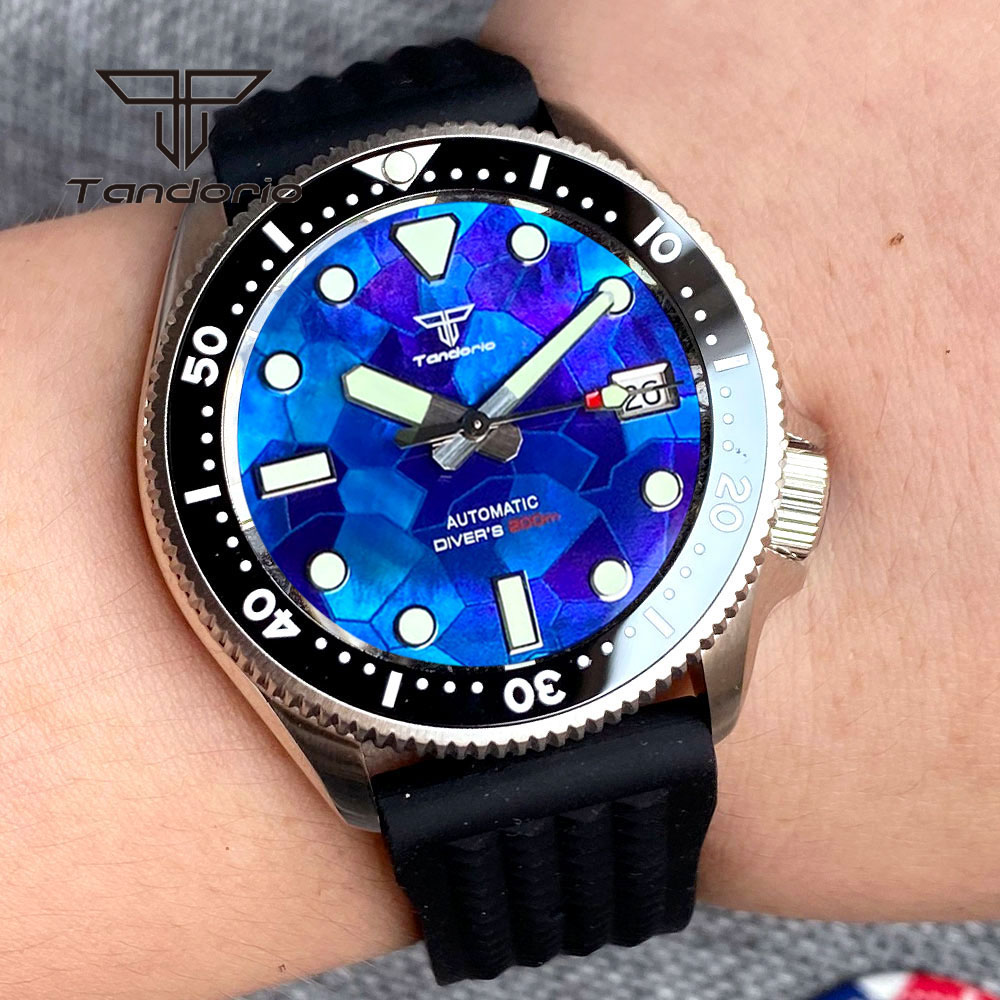 Tandorio-relógio de mergulho a - Diver Watch 300M avaliação e preço