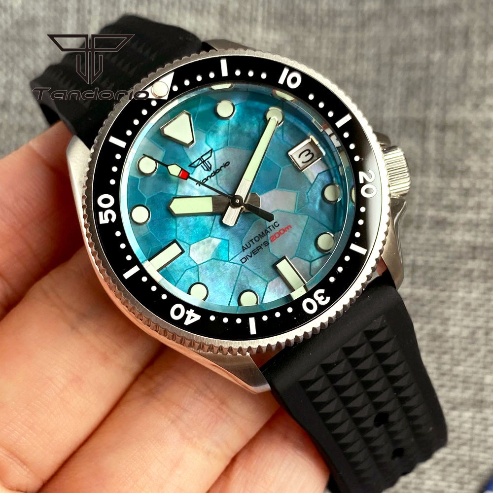 Tandorio-relógio de mergulho a - Diver Watch 300M avaliação e preço