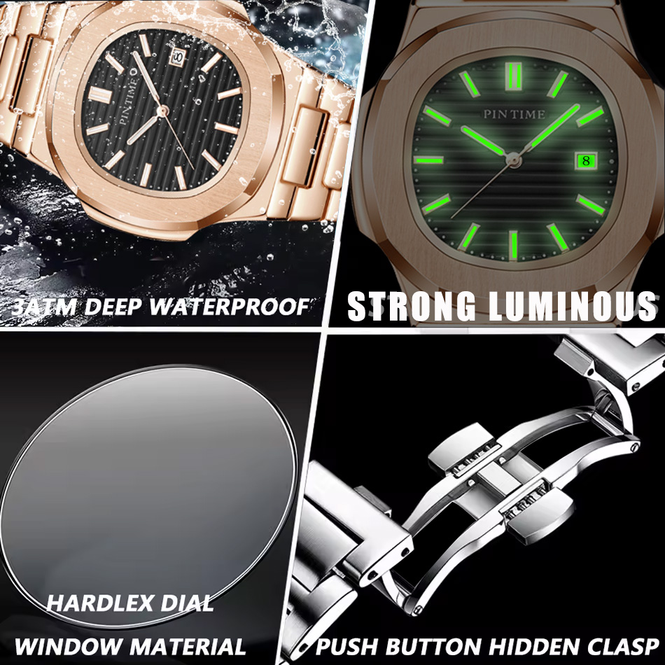 Relógio de Pulso Masculino de  - Luxury Watch All Black avaliação e preço