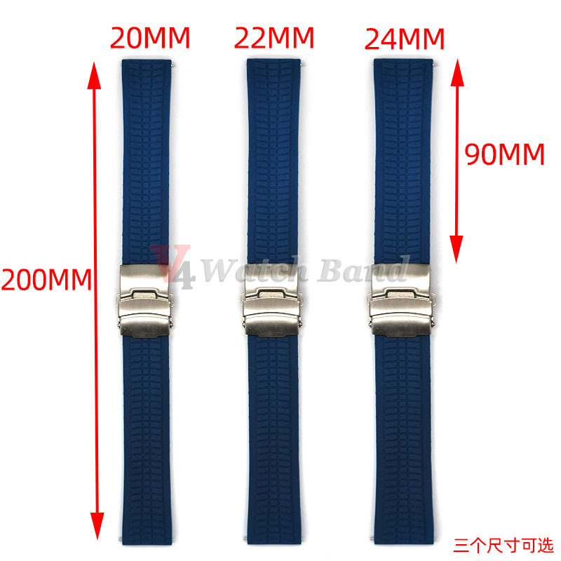 Pulseira de relógio de silicon - Luxury Watch Omega avaliação e preço